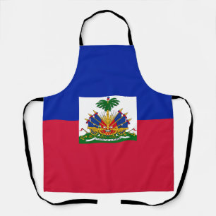 Haiti Flag Apron