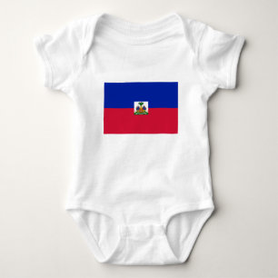 Haiti Flag Baby Bodysuit