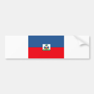 Haiti Flag Bumper Sticker