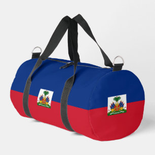 Haiti flag duffle bag