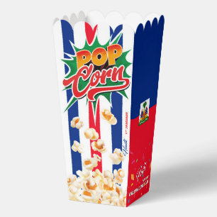 Haiti flag favour box