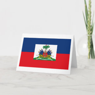 Haiti Flag Greeting Card