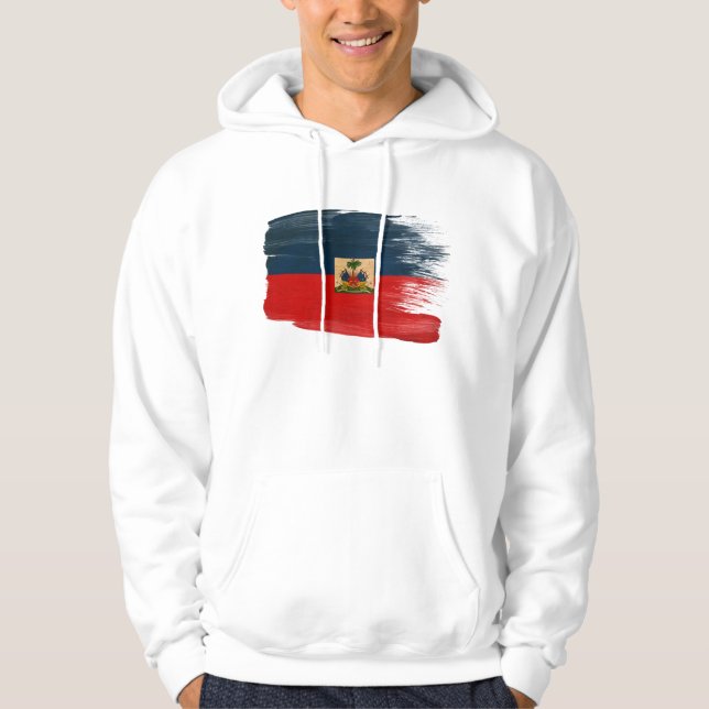 Haiti Flag Hoodie (Front)