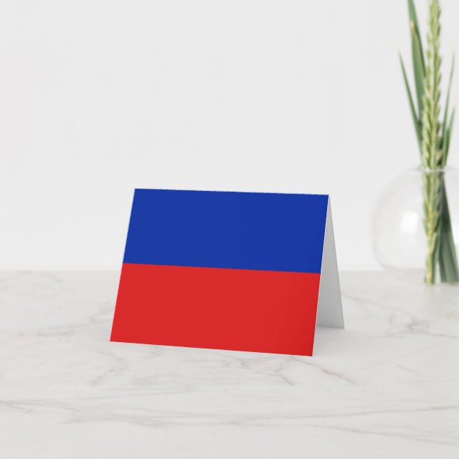 Haiti Flag Notecard (Front)
