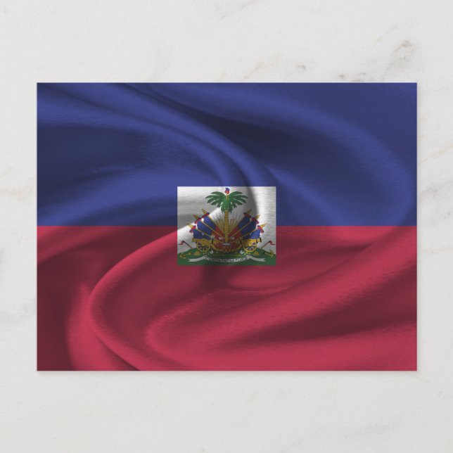 Haiti Flag Postcard (Front)