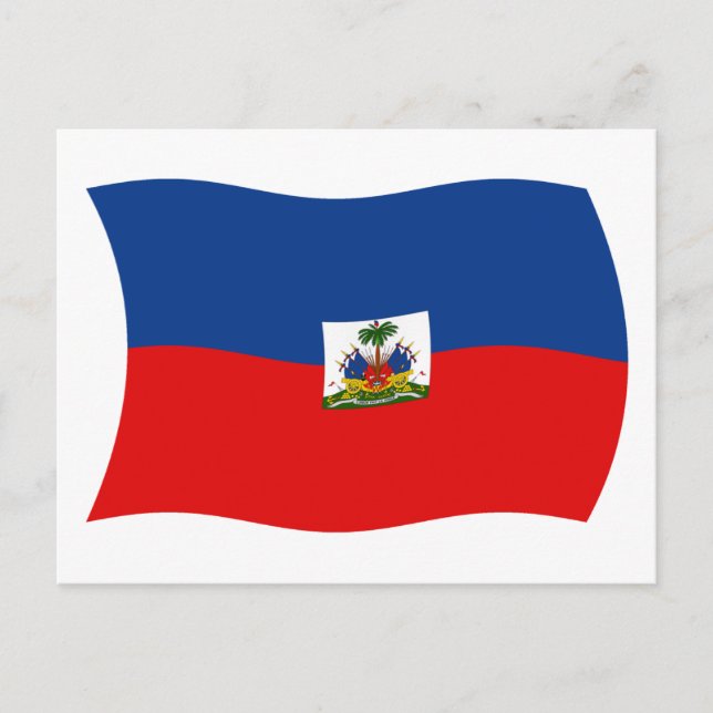Haiti Flag Postcard (Front)