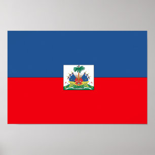 Haiti Flag Poster