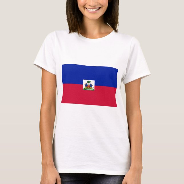 Haiti Flag T-Shirt (Front)