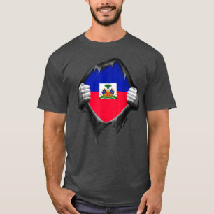 Haiti Flag T  T-Shirt
