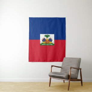 Haiti flag tapestry