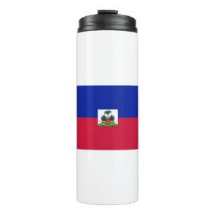 Haiti Flag Thermal Tumbler
