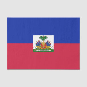 Haiti Flag Tissue Paper