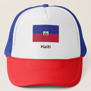 Haiti Flag Trucker Hat
