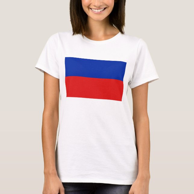 Haiti Flag x Map T-Shirt (Front)