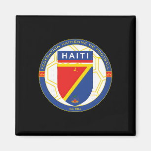 Haiti Footbyll (soccer) Fanclub Magnet