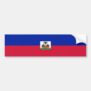Haiti/Haitian Flag Bumper Sticker