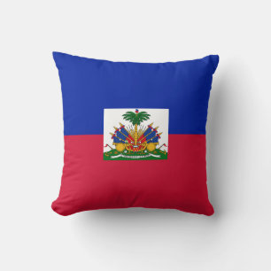Haiti (Haitian) Flag Cushion