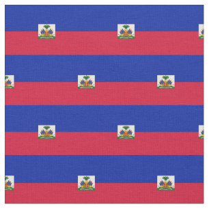 Haiti, Haitian Flag Fabric /trendy fashion