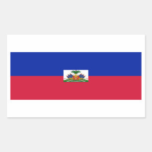 Haiti/Haitian Flag Rectangular Sticker