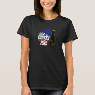 Haiti Haitian Princess Flag Queens Are Born In Jun T-Shirt