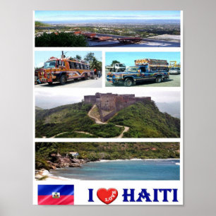 Haiti - I Love - Poster
