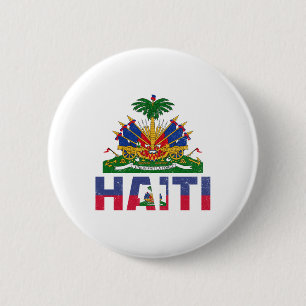 Haiti Independence Haitian Flag Day Haiti Flag Wom 6 Cm Round Badge
