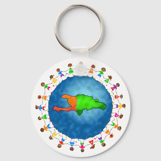 Haiti Kids Key Ring (Front)
