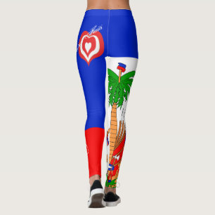 HAITI LEGGINGS FLAG HAVIC ACD