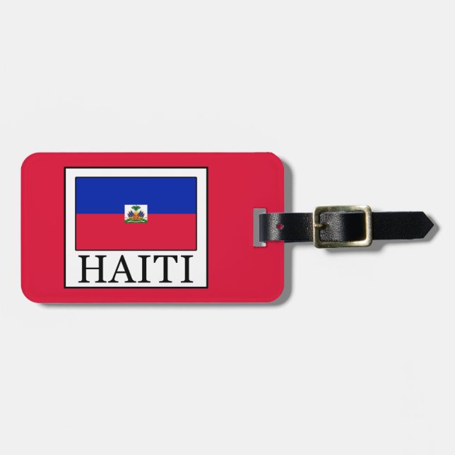Haiti Luggage Tag (Front Horizontal)