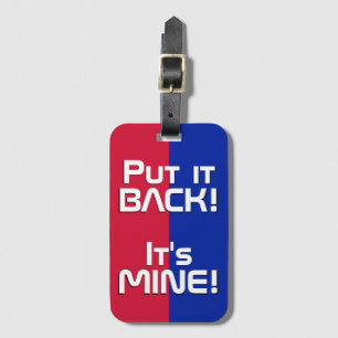 Haiti National Flag Funny Patriotic Luggage Tag