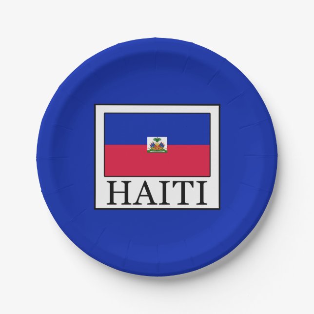 Haiti Paper Plate (Front)