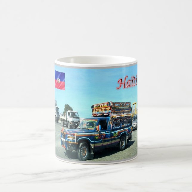 Haiti - Puerto Principe - Tap Tap - Coffee Mug (Center)