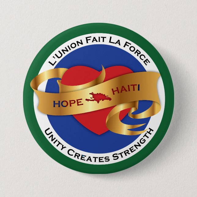 Haiti Relief Valentine Buttons (Front)
