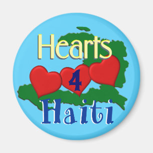 Haiti Relief Valentine Fridge Magnets