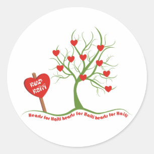 Haiti Relief Valentine Stickers