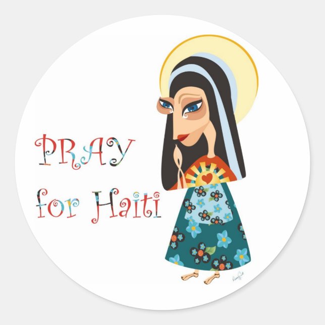 Haiti Relief Valentine Stickers (Front)