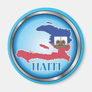 Haiti Round Button.ai Magnet