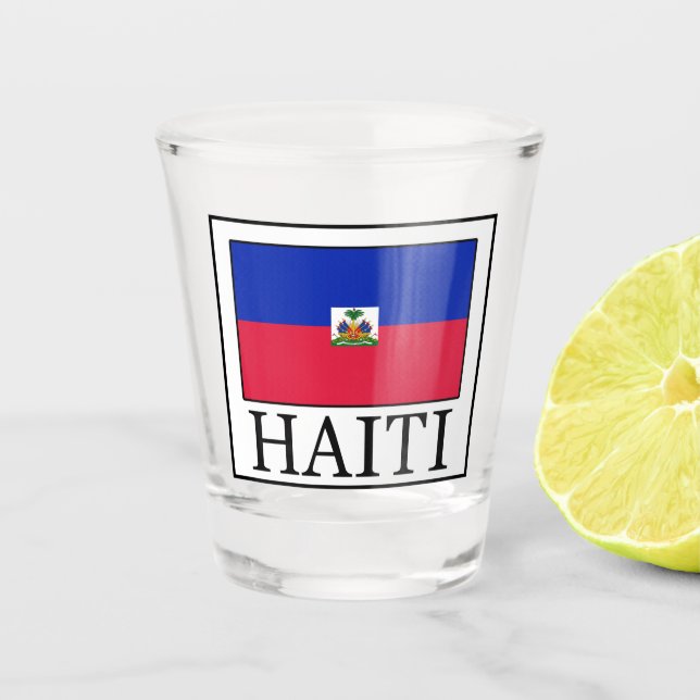 Haiti Shot Glass (Front)