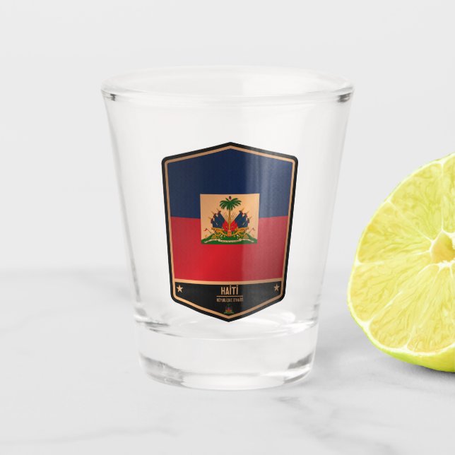 Haiti Shot Glass (Front)