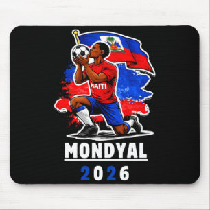 Haiti Soccer 2026 Haitian World Football Fan Ayiti Mouse Pad