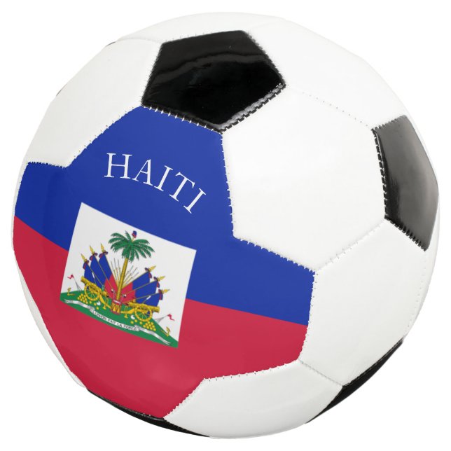 haiti soccer ball (Three Quarter)