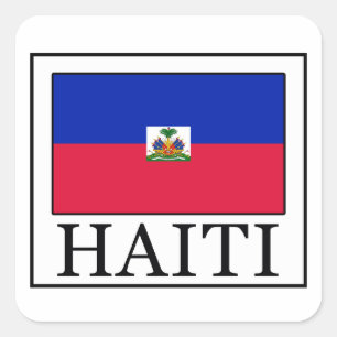 Haiti Square Sticker