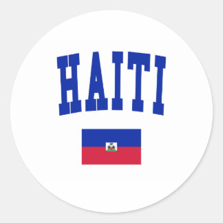 Haiti Style Classic Round Sticker