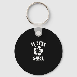 Haiti Tattoo Style Key Ring