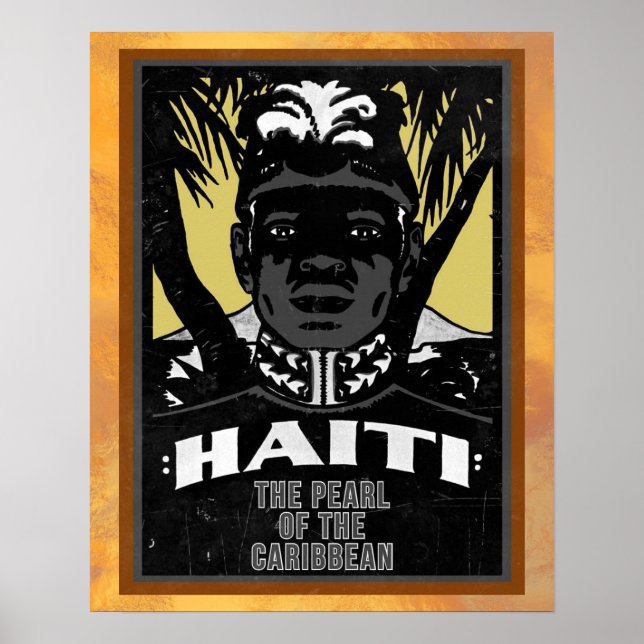 HAITI The Pearl of the Caribbean   Poster (Front)