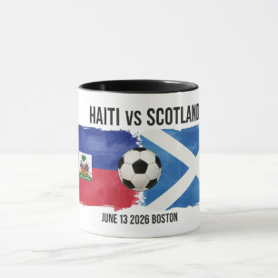 Haiti vs Scotland Soccer Mug – World Cup 2026 