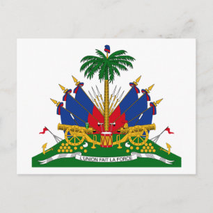 Haitian Coat of Arms (Haiti) Postcard