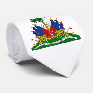 Haitian Coat of Arms (Haiti) Tie