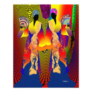 Haitian Creole lady's Photo Print