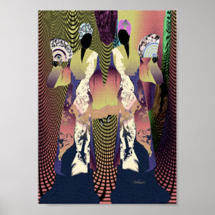 Haitian Creole Lady's Poster